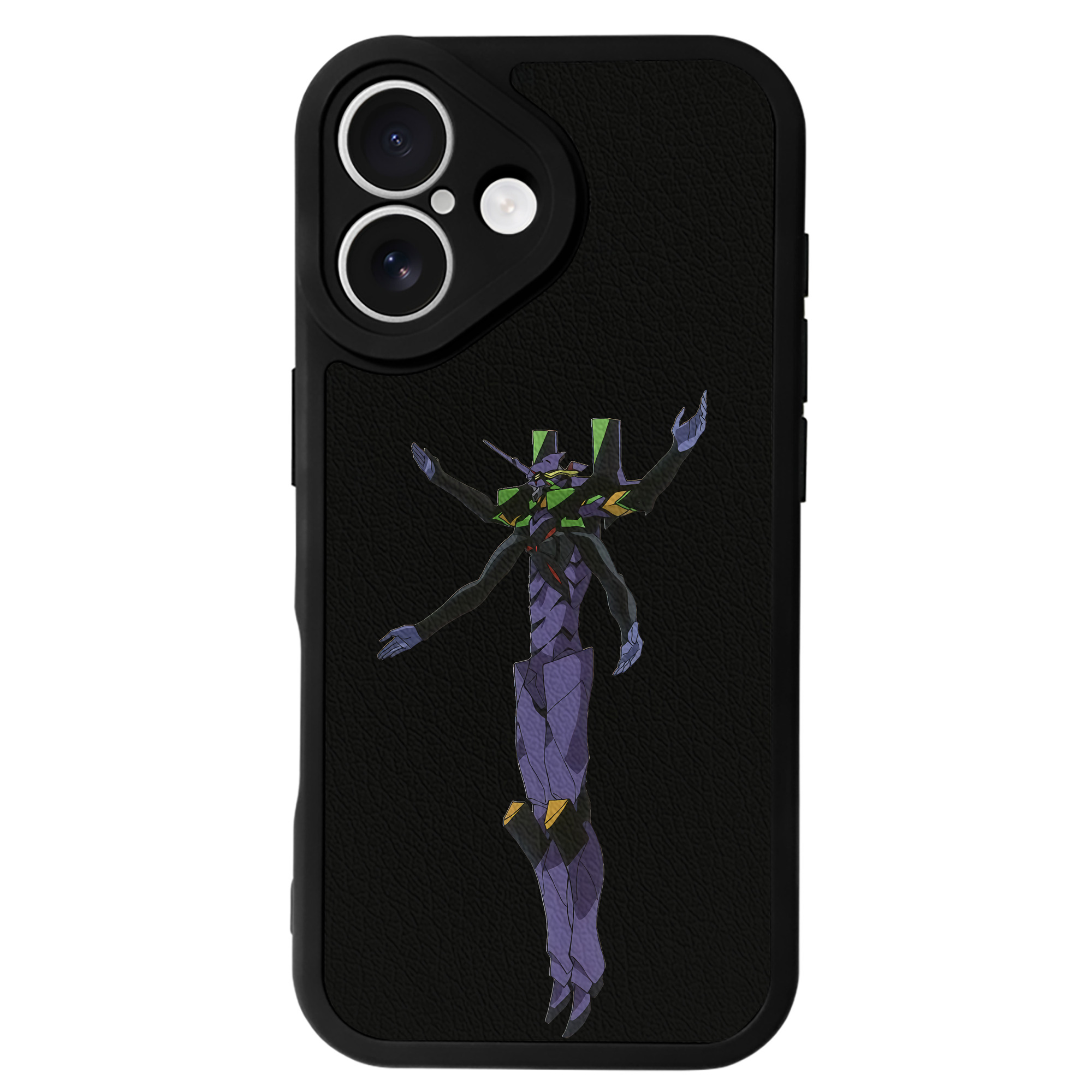 （画像用） EVA 新世紀エヴァンゲリオン 【iPhone 16シリーズ対応】シリコンスマホケース（レザー調） 材質：シリコン